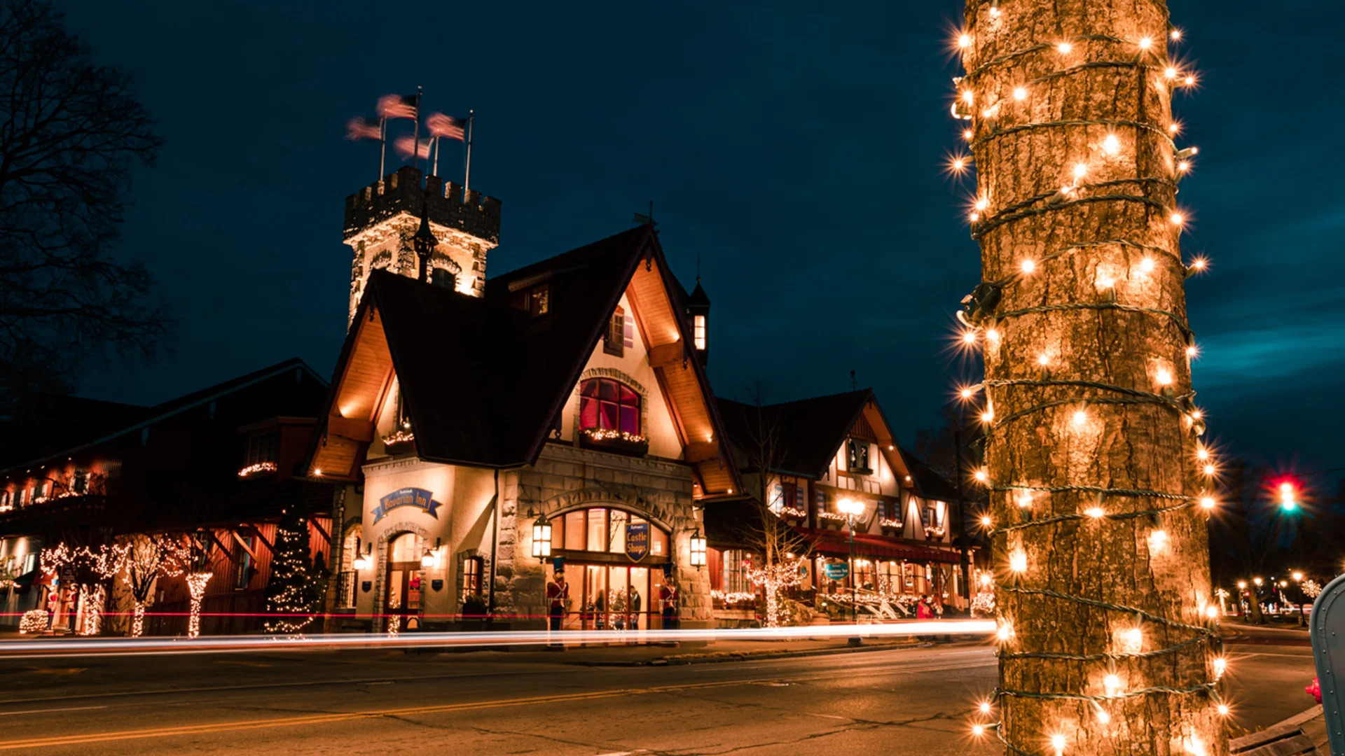 The Bavarian inn.