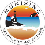 The flag of the City of Munising.